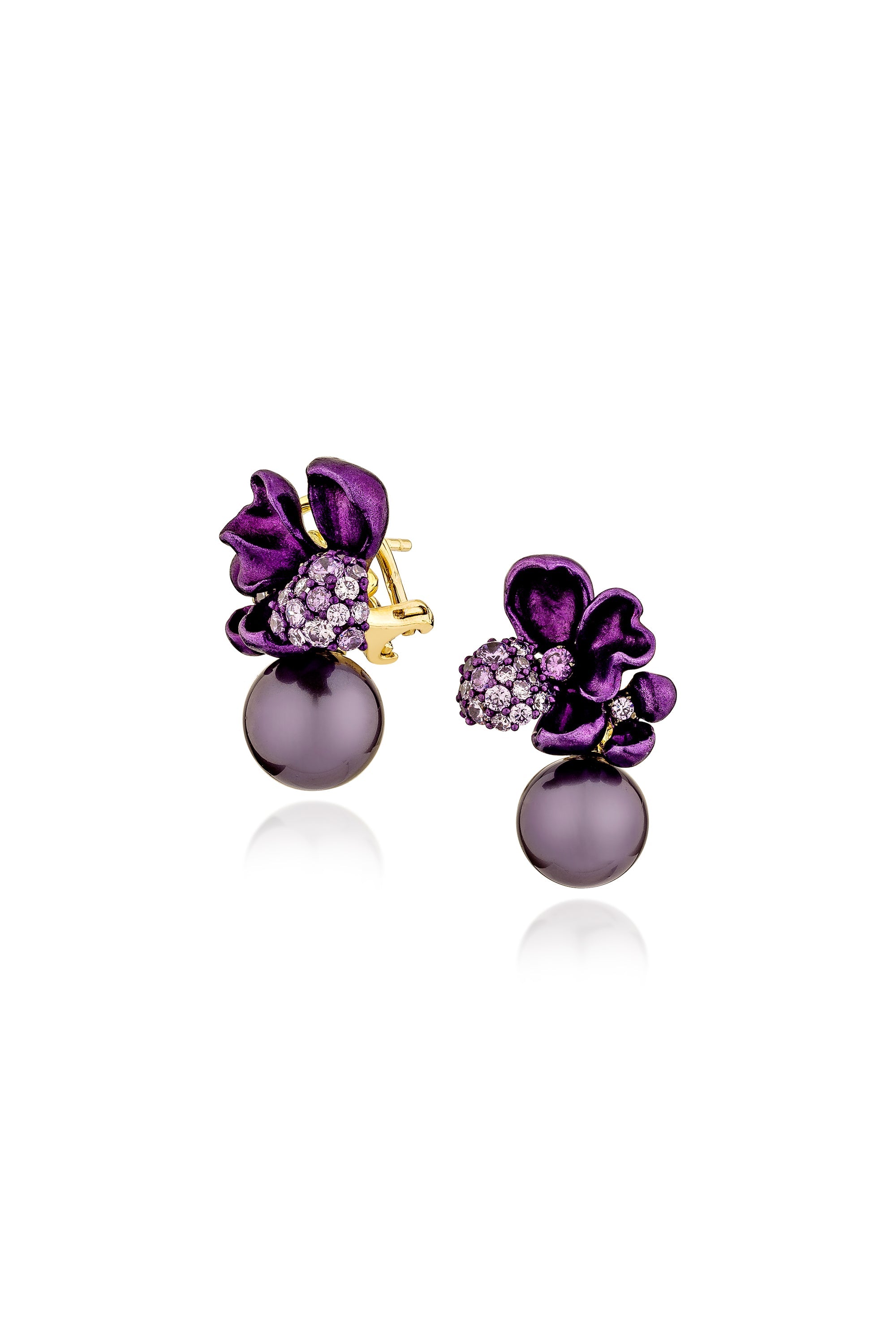 Floral Bloom Stud Earrings