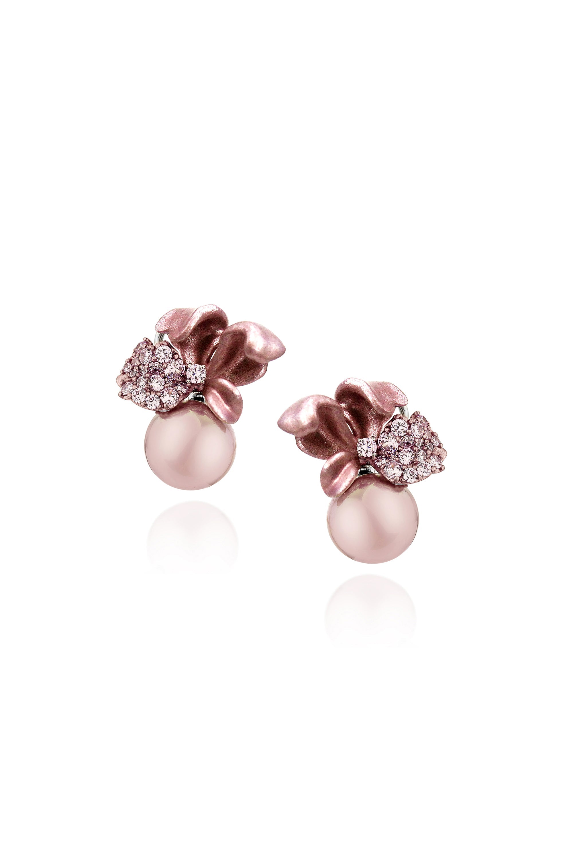 Nocturnal Fleur Stud Earrings