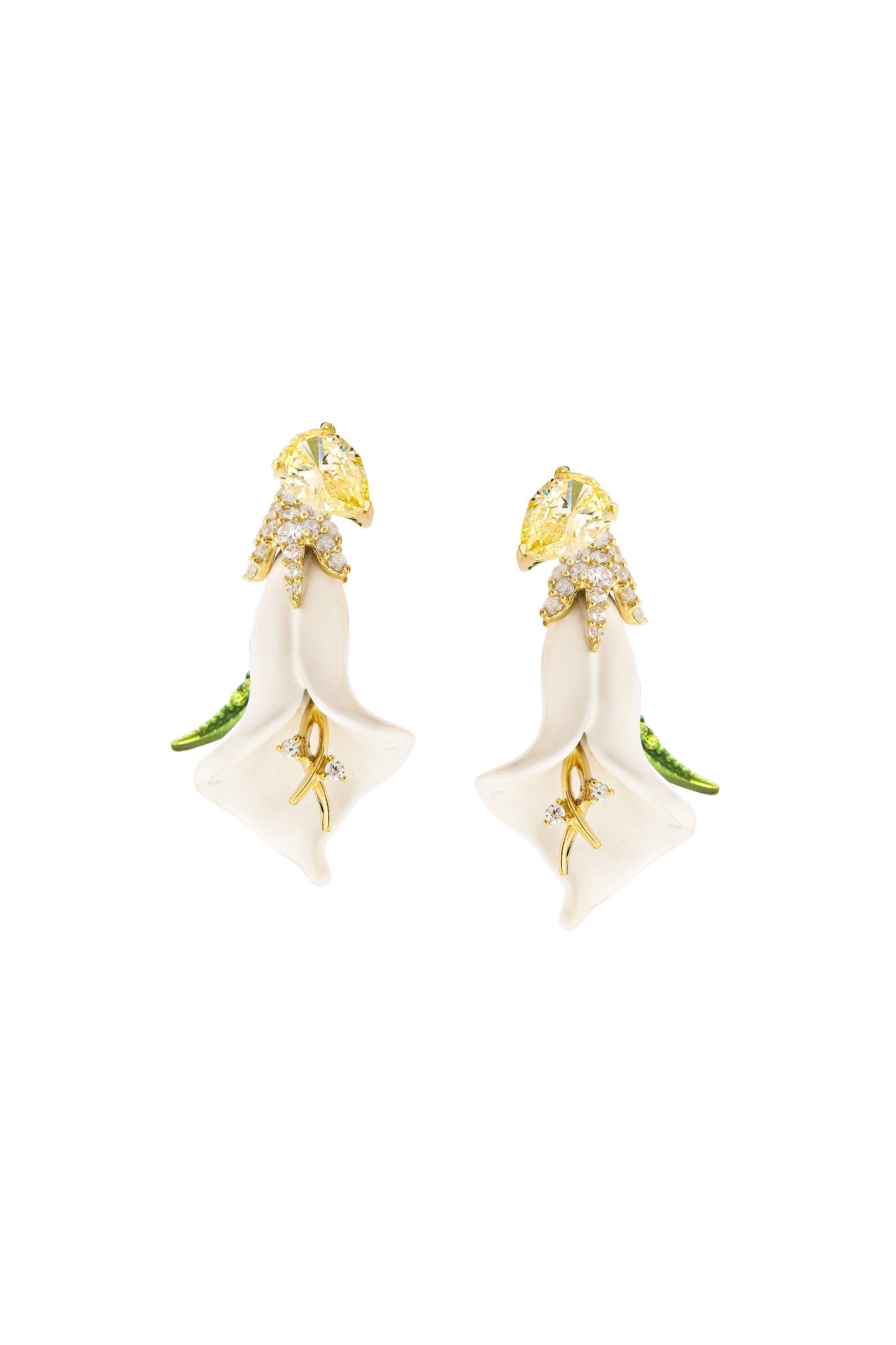 Lily Bloom Drop Earrings