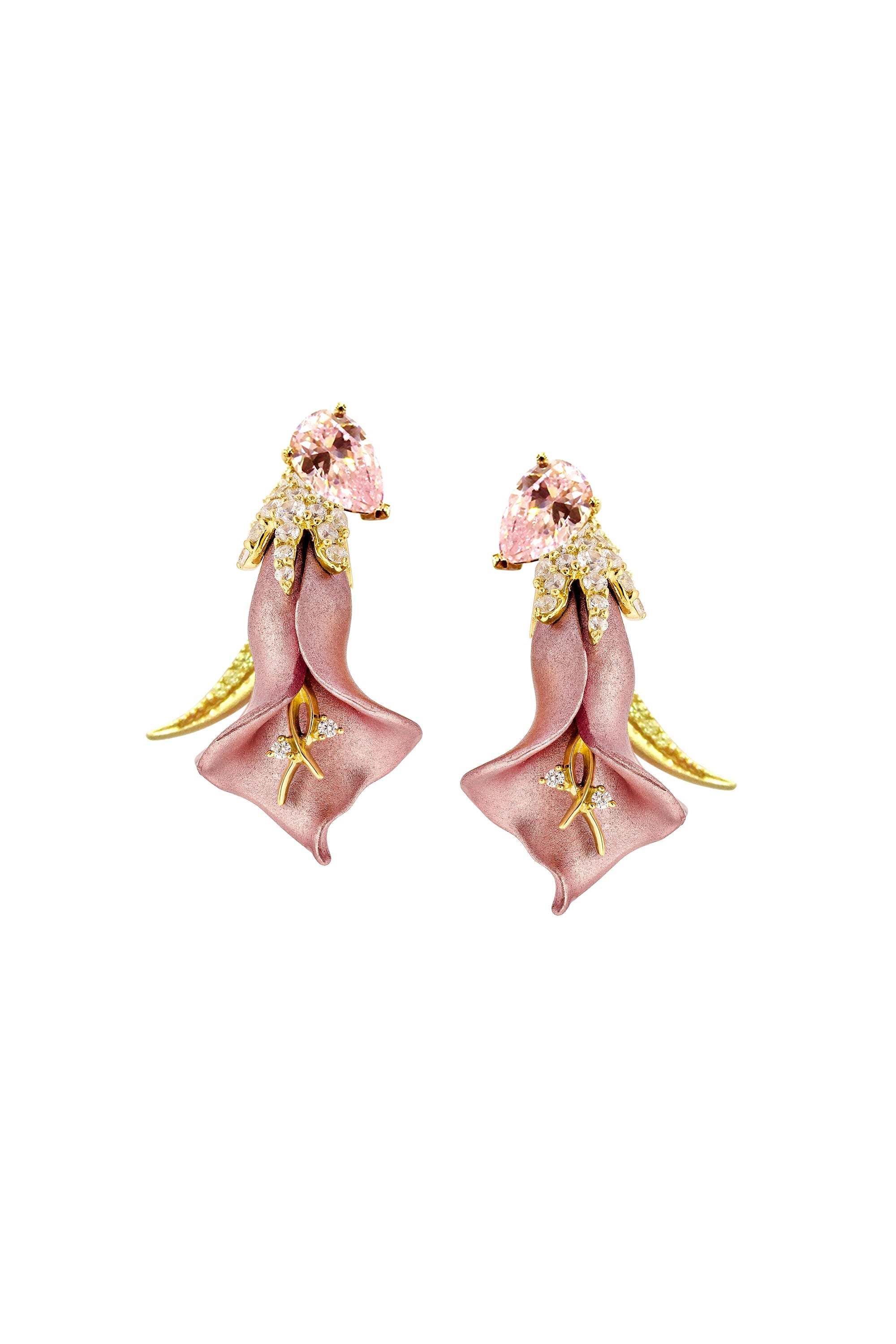 Lily Bloom Drop Earrings