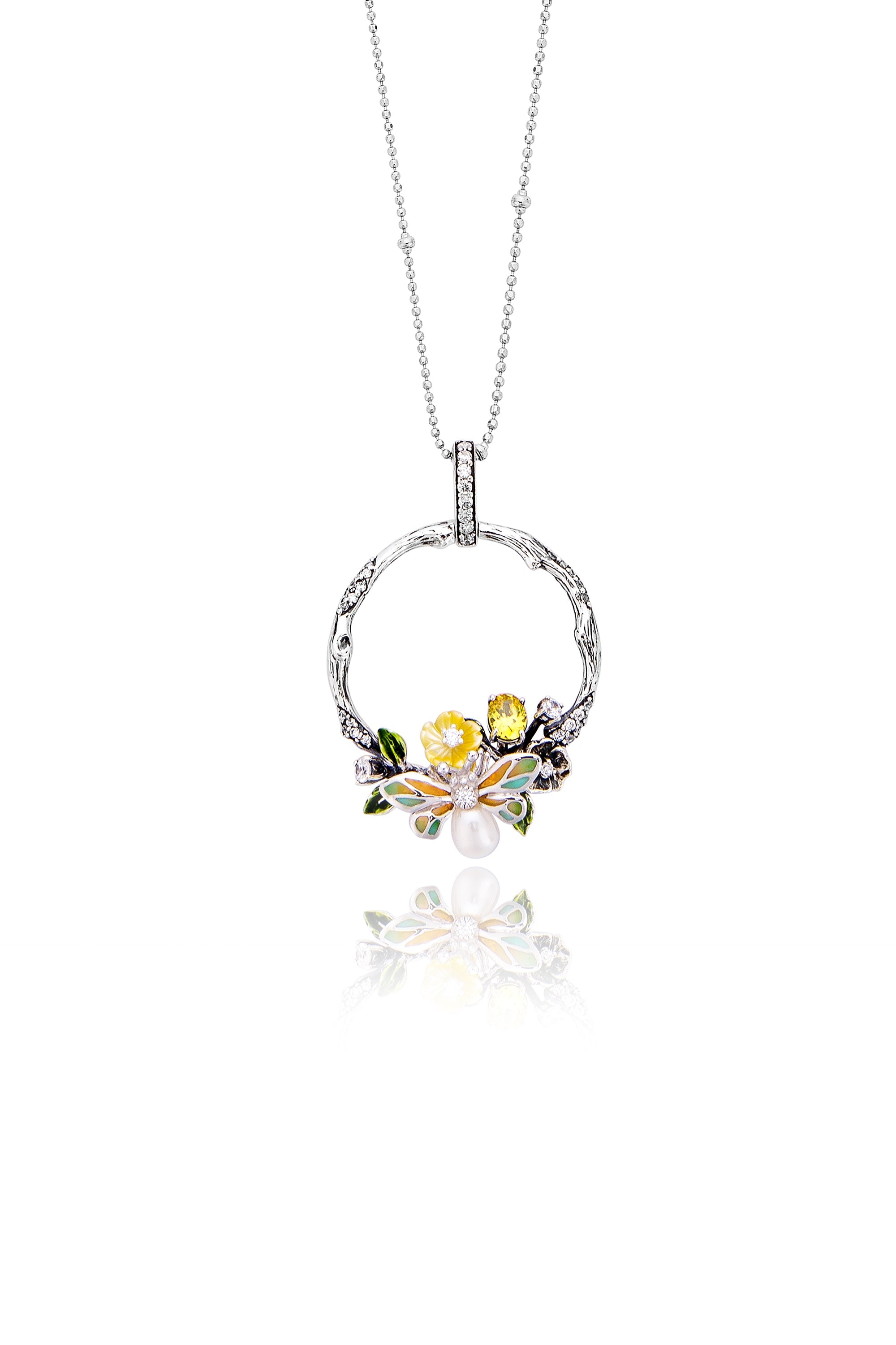 Wildflower Serenade Pendant Necklace


