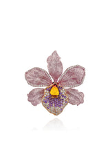 Orchid Whispers Brooch