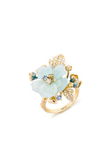 Poppy Waltz Cocktail Ring