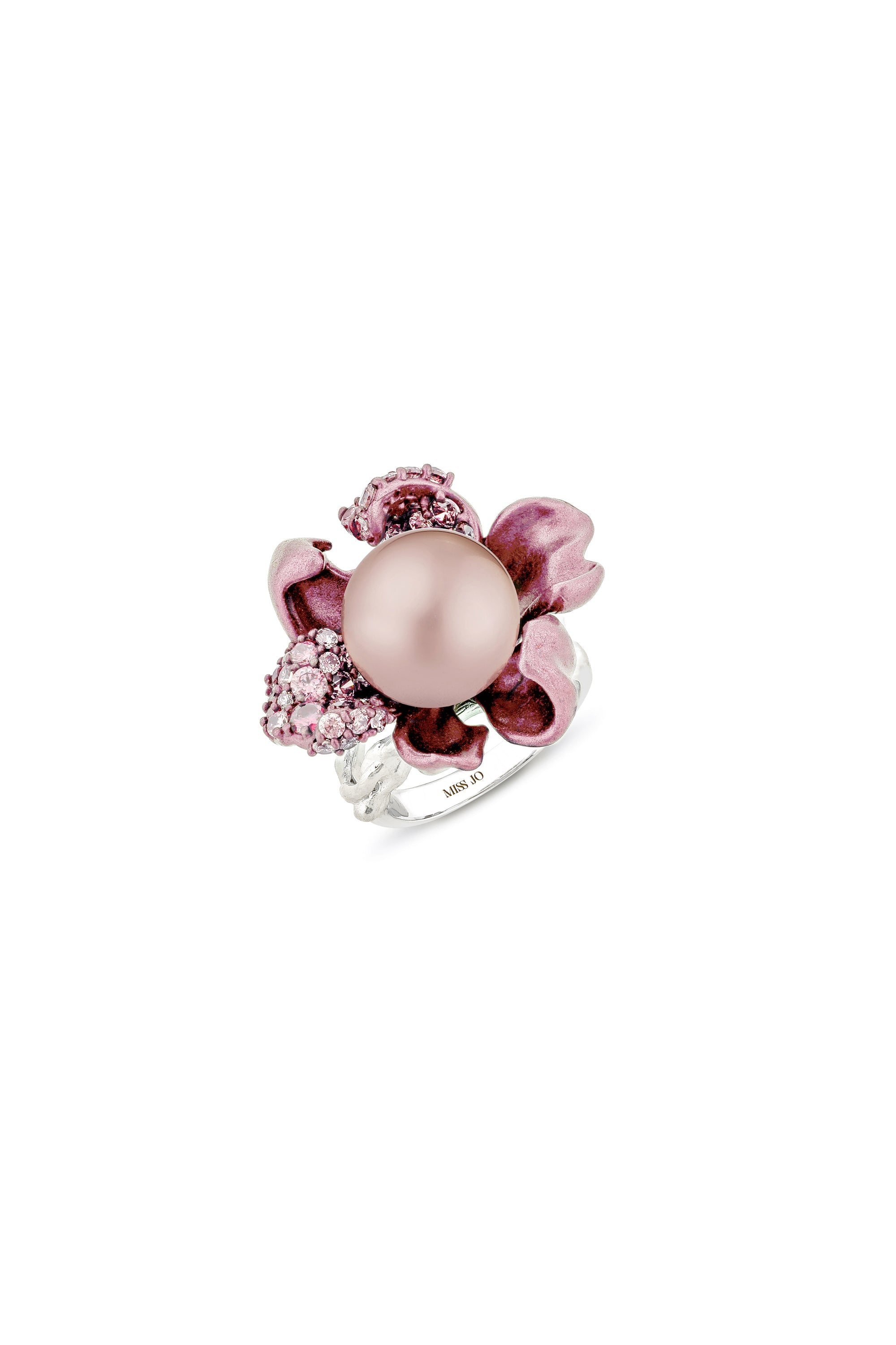 Pearl Blossom Cocktail Ring