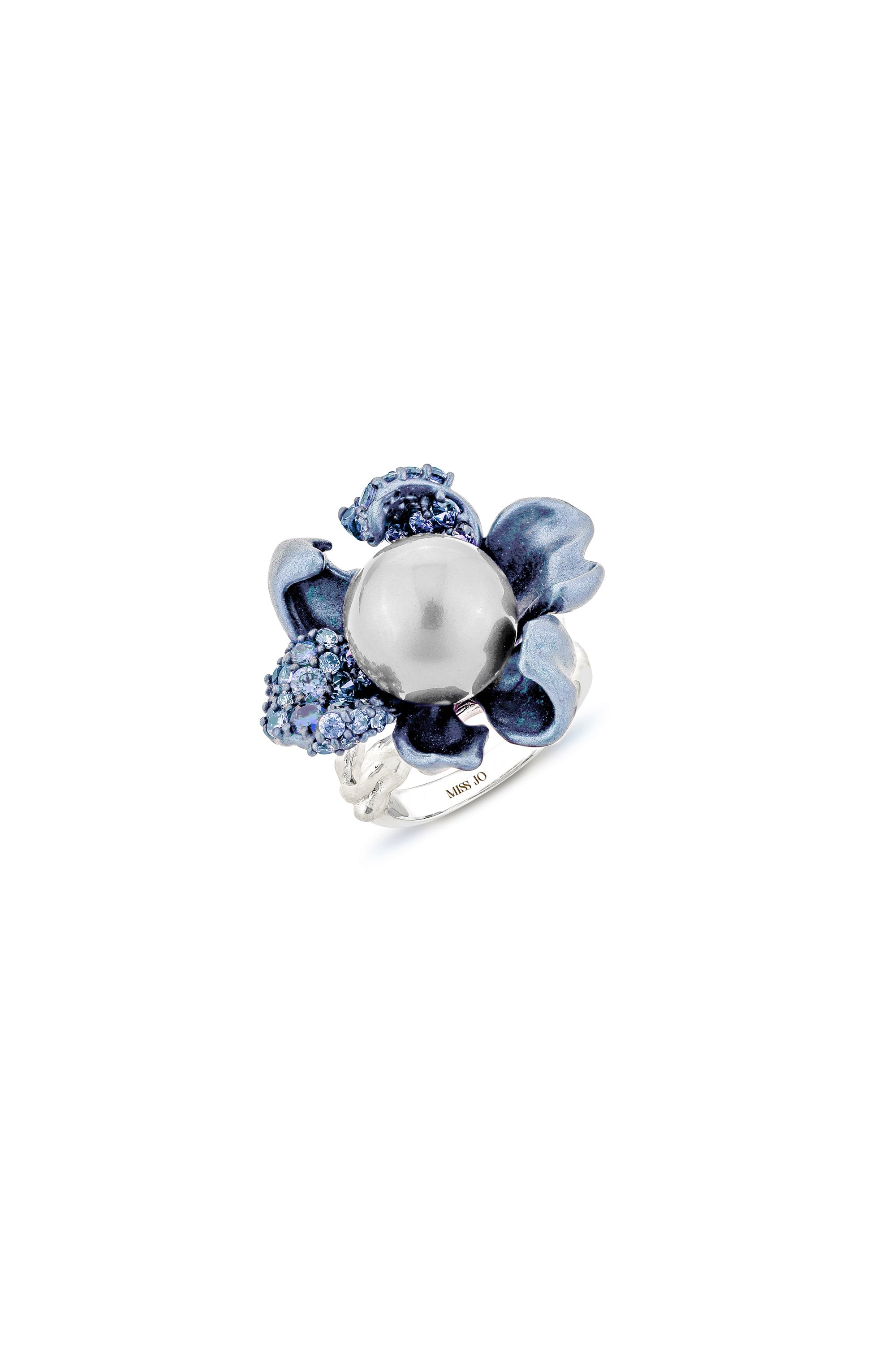 Pearl Blossom Cocktail Ring