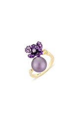 Lucky Blossoms Cocktail Ring