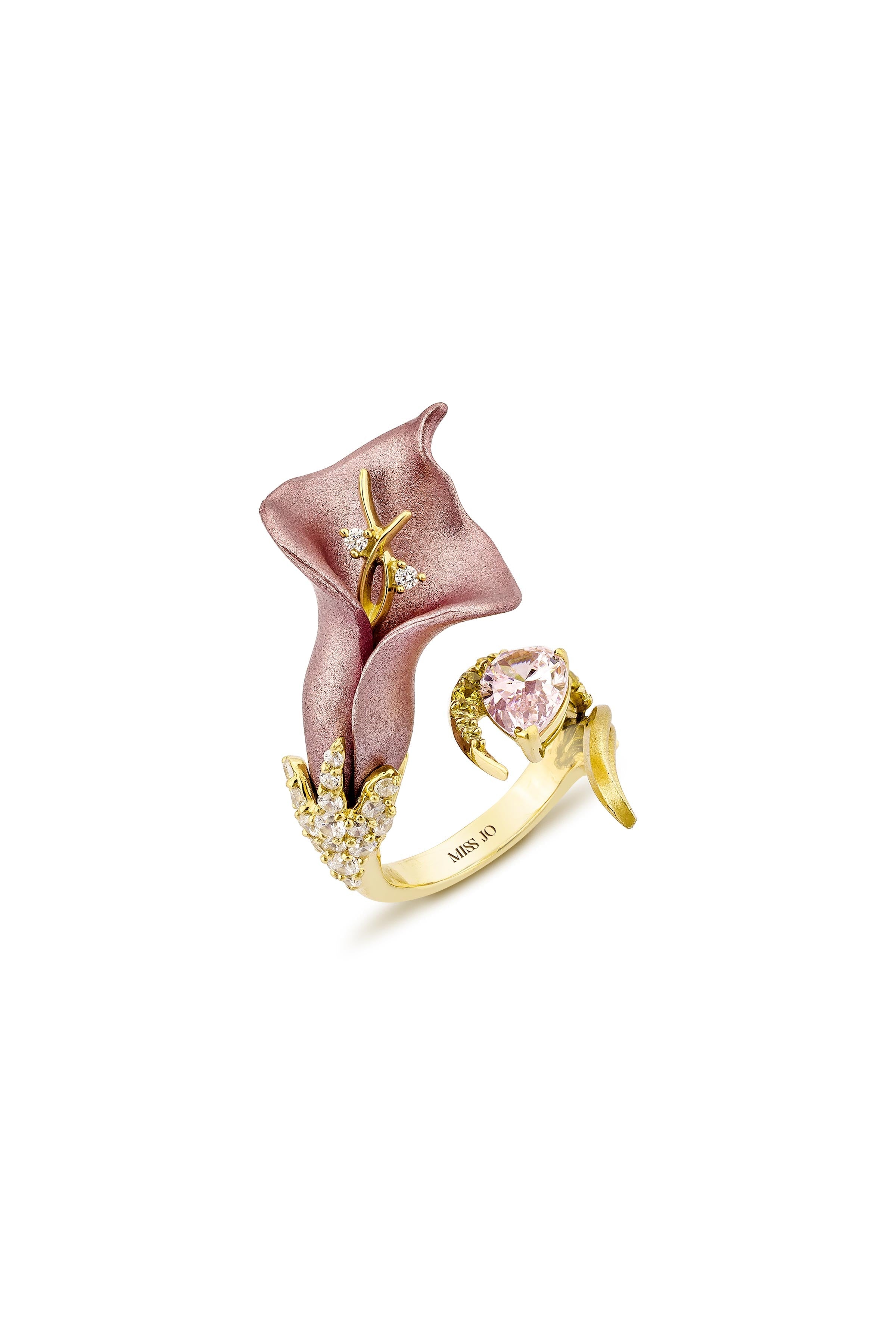 Dream Of A Lily Cocktail Ring