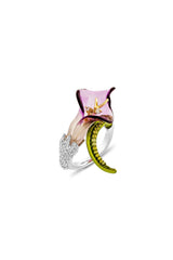 Twilight Lily Cocktail Ring