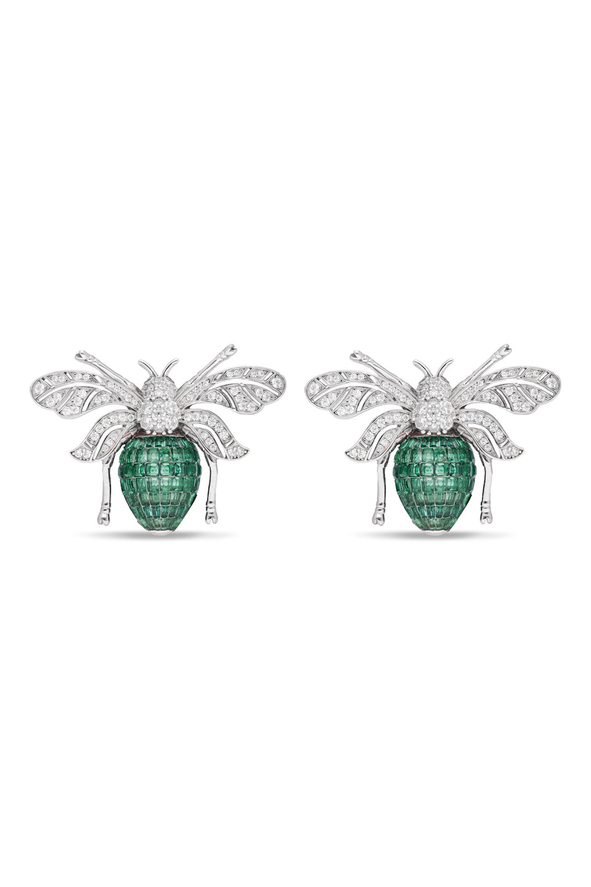 Enchanted Hive Honey Bee Studs Earrings