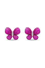 Whimsical Winged Studs Earrings