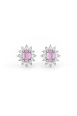 Pink Aurora Bloom Stud Earrings