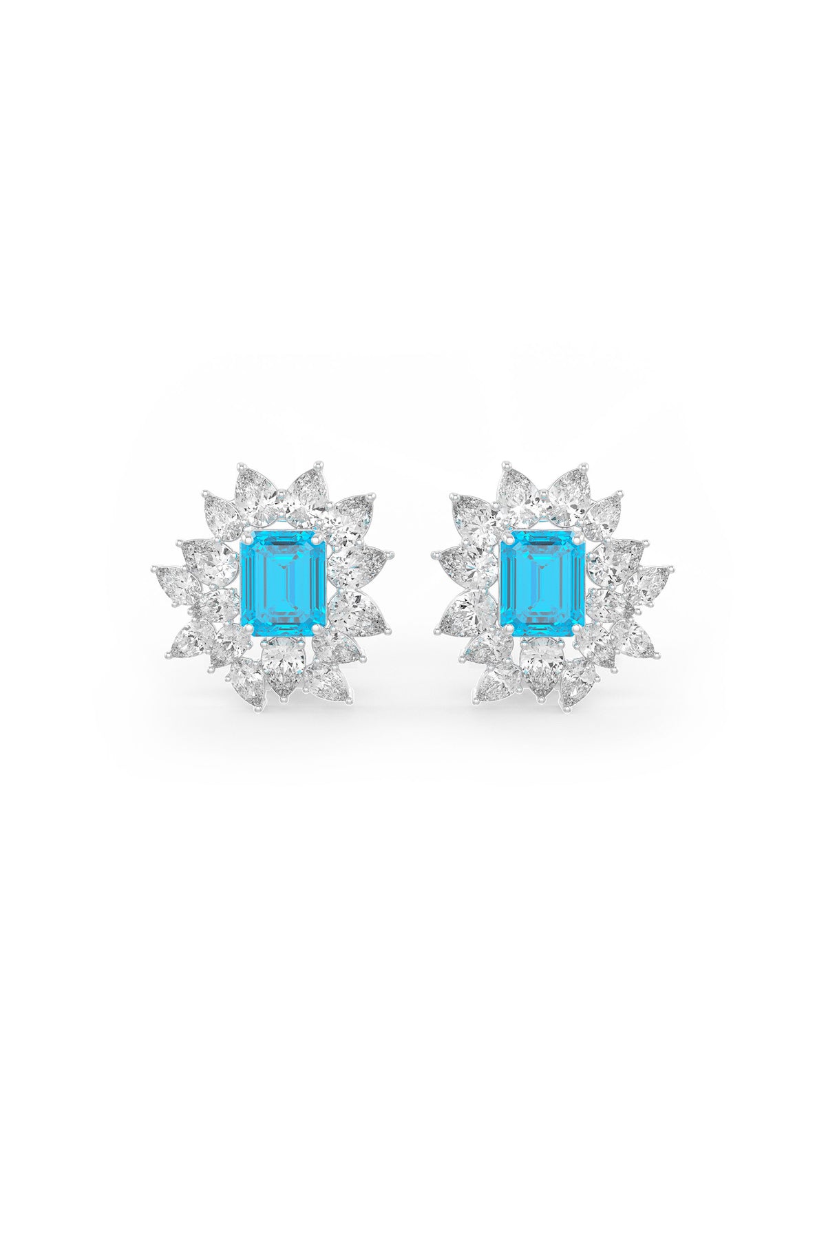 Sunbeam Statement Studs Earrings