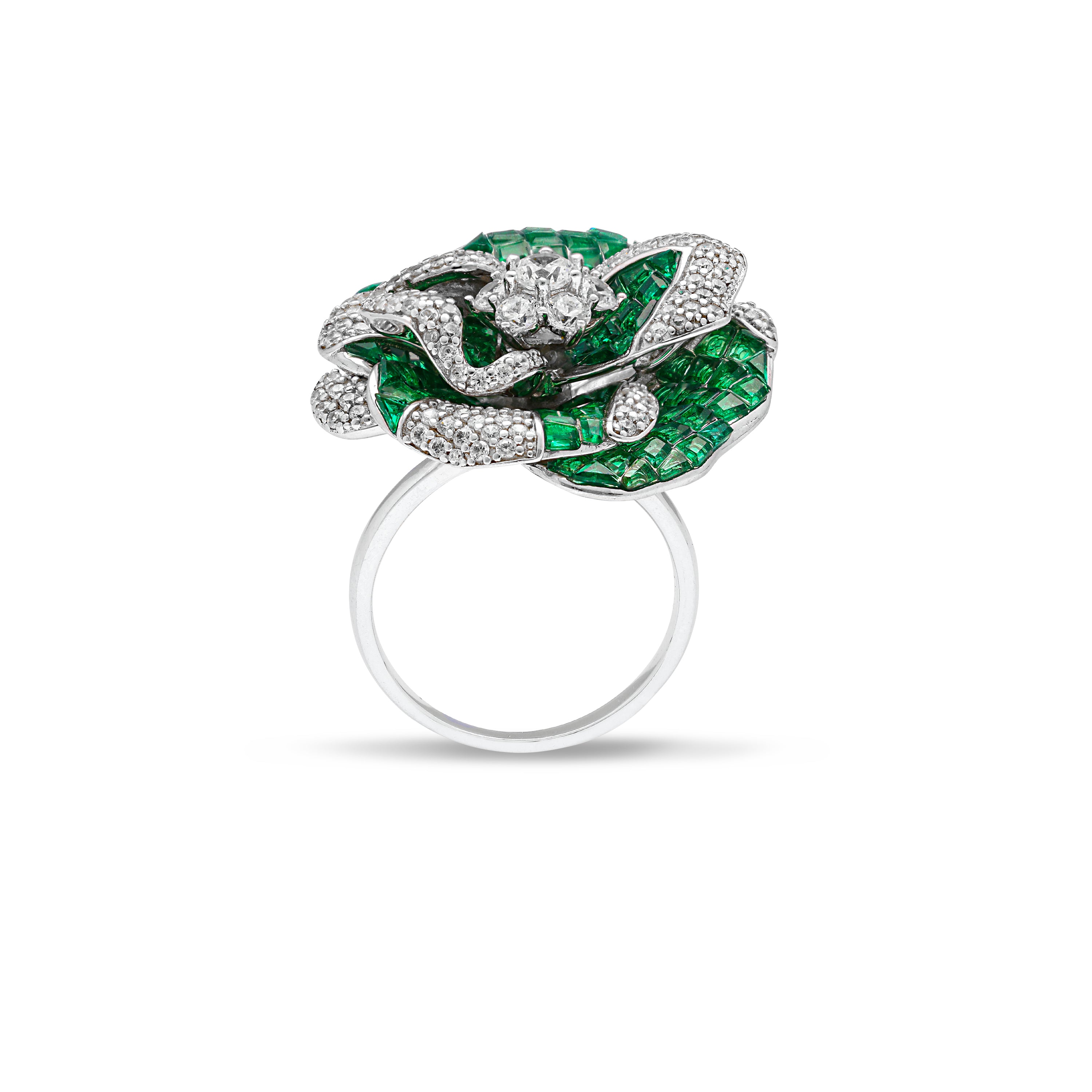 Wildflower Whispers Statement Ring