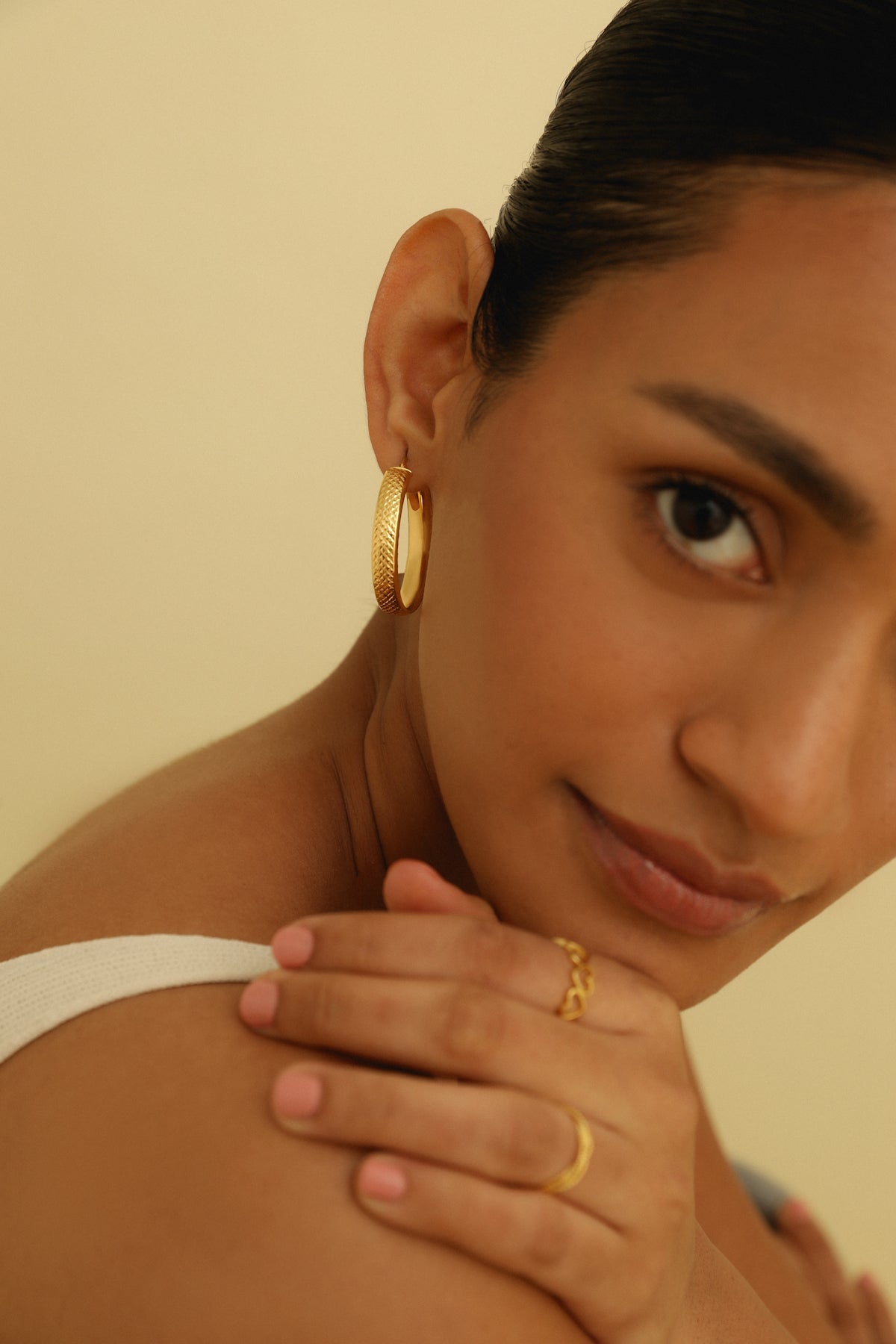 Heirloom Large Hoop Earrings