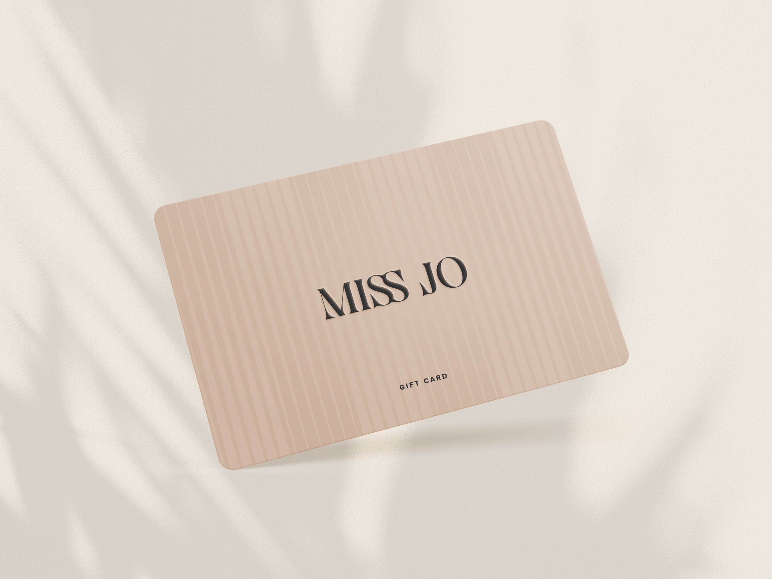 Miss Jo Gift Card