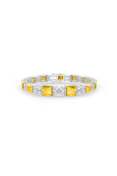 Yellow Scarlet Serenade Tennis Bracelet