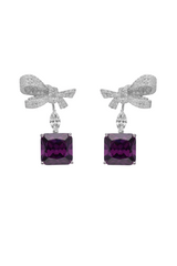 Princess Bow Dangler Earrings