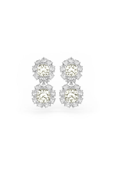 Champagne Double Cascade Studs Earrings
