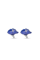 Moonlit Willow Studs Earrings