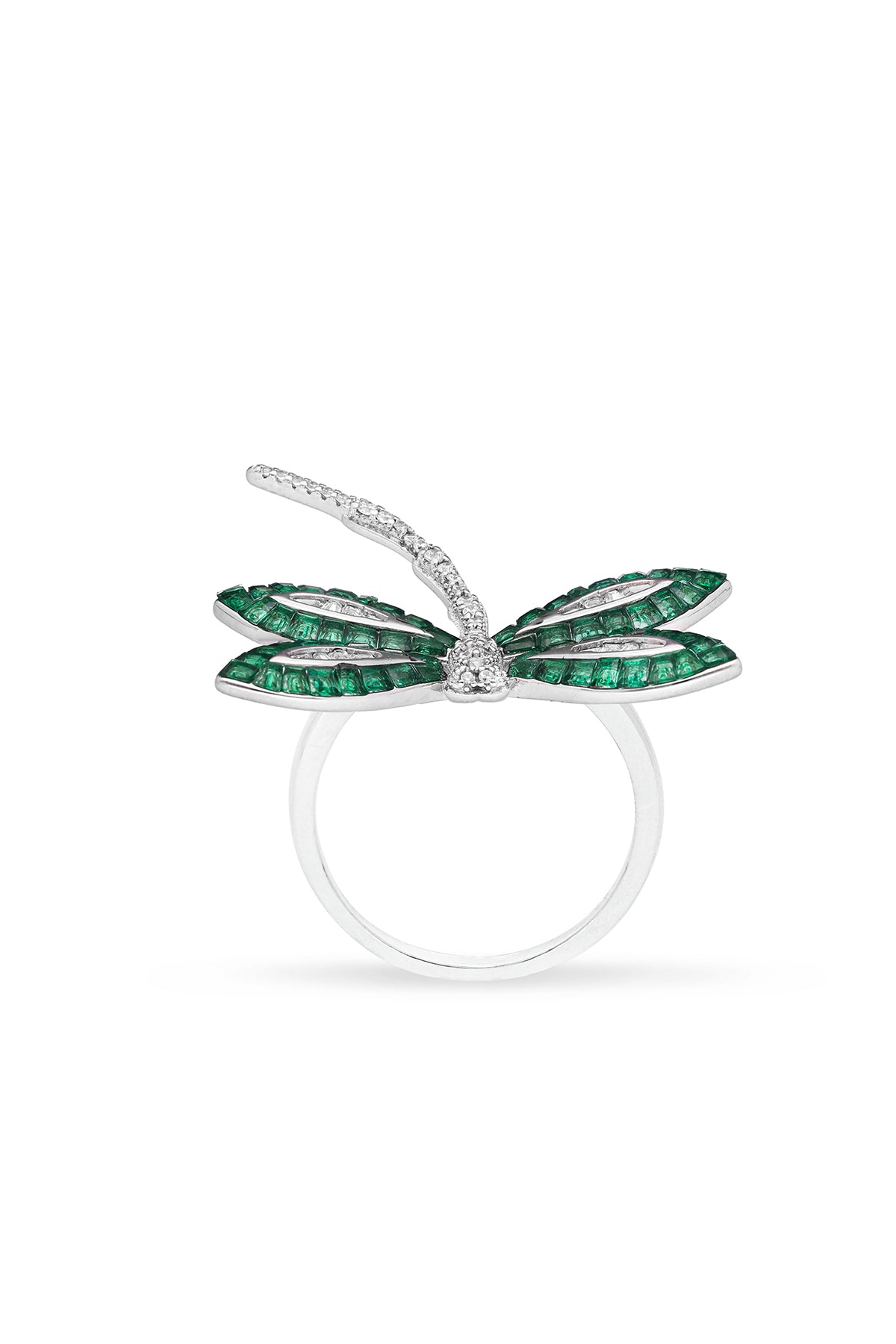 Woodland Dragonfly Cocktail Ring