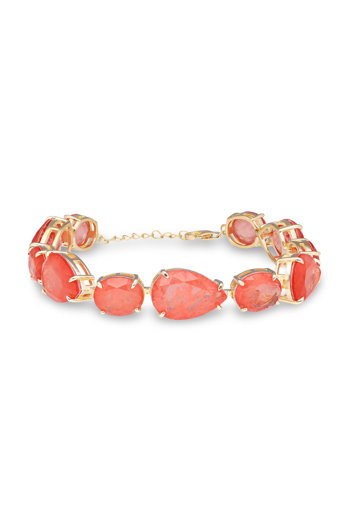 Opulent Oasis Charm Tennis Bracelet