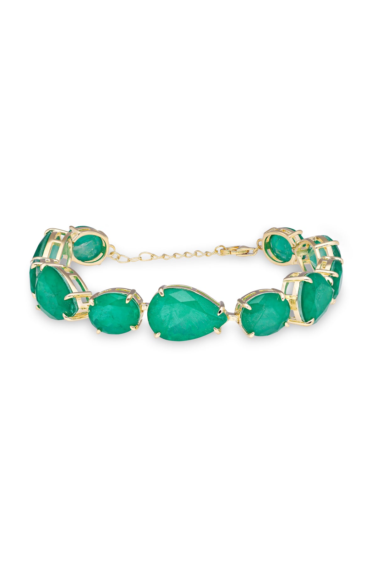 Opulent Oasis Charm Tennis Bracelet