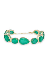 Opulent Oasis Charm Tennis Bracelet