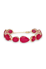 Opulent Oasis Charm Tennis Bracelet